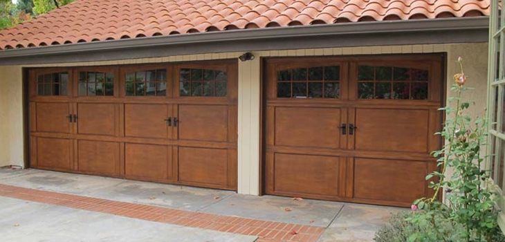 new steel garage door installation in Los Angeles